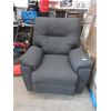 Image 1 : Grey Fabric Rocker Recliner - Manual