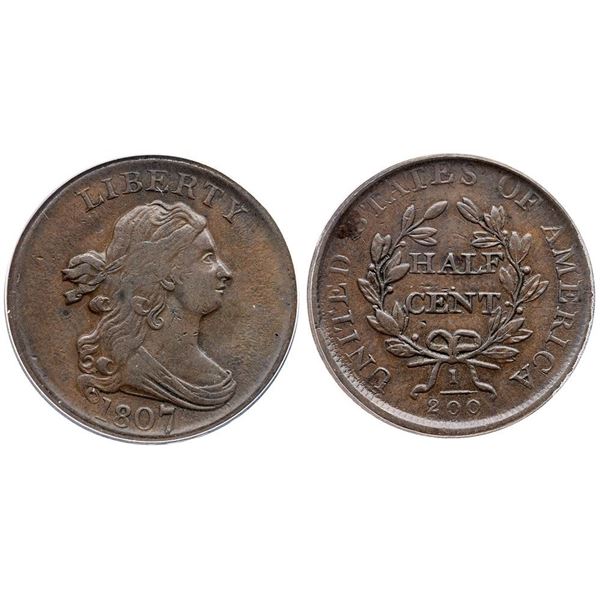 1807 C-1 R1 ANACS graded EF40