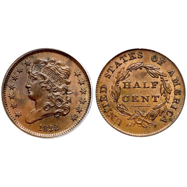 1832 C-3 R2 ANACS graded AU58