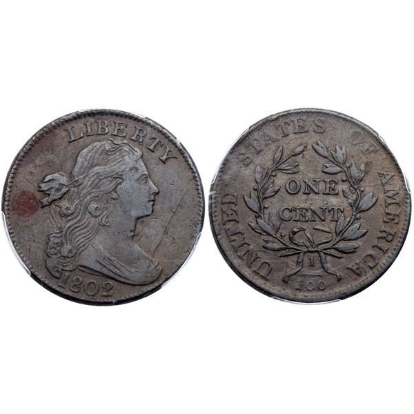 1802 S-240 R3 PCGS graded VF30