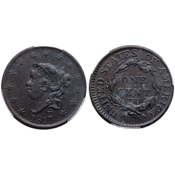 1817 N-1 R4 PCGS graded XF45