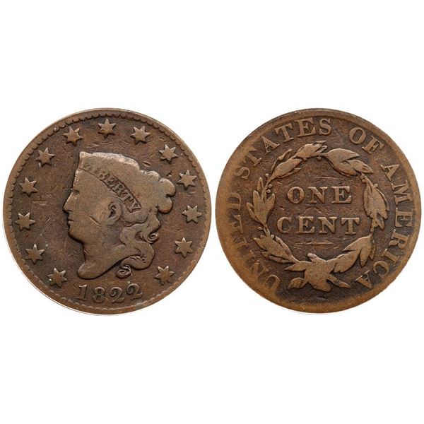 1822 N-13 R5 ANACS graded G4