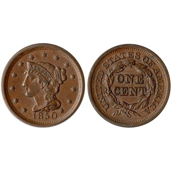 1850 N-1 R2+ ANACS graded AU55