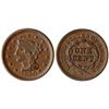 Image 1 : 1850 N-1 R2+ ANACS graded AU55