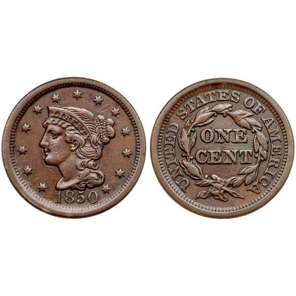 1850 N-2 R1 ANACS graded VF30