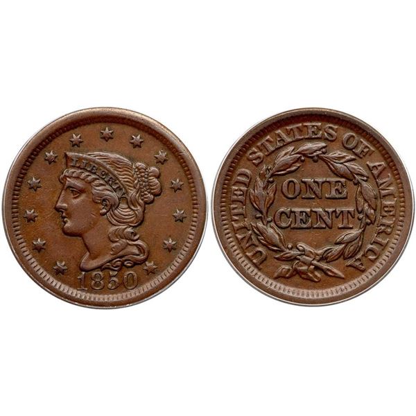 1850 N-5 R4 ANACS graded EF45
