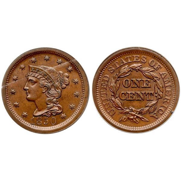1850 N-15 R2 ANACS graded AU55