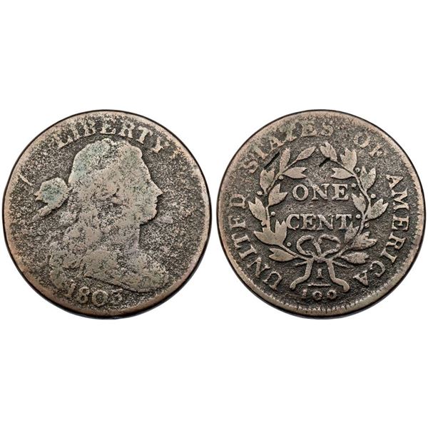 Pair of 1803 Cents