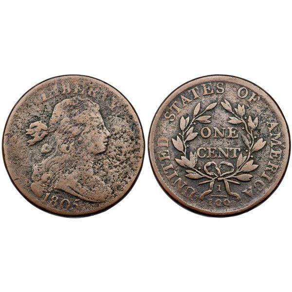 Pair of 1805 Cents
