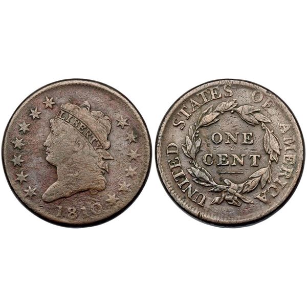 Pair of 1810 & 1811 Cents