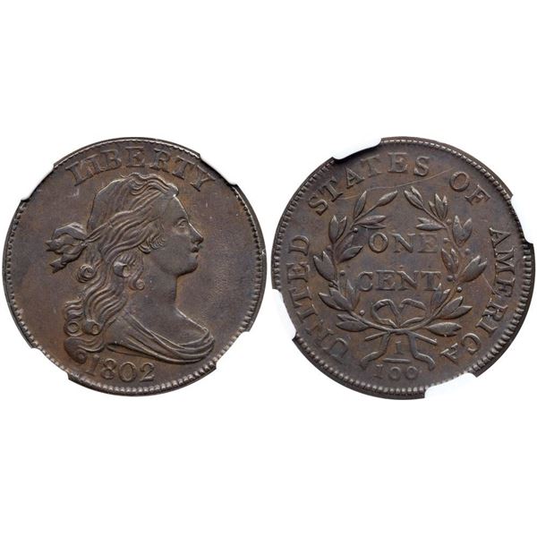 1802 S-230 R1 NGC graded AU58