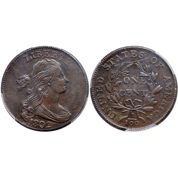 1802 S-230 R1 PCGS graded AU53