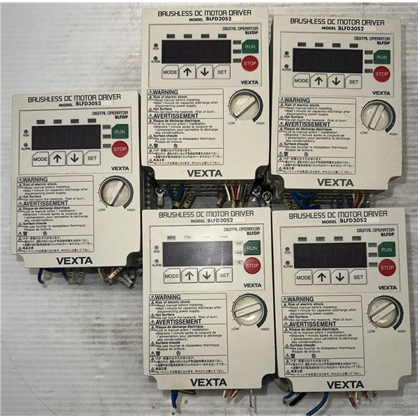 (5) Oriental Motor #BLFD30S2 Brushless DC Motor Drives