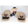 Image 1 : BUNDLE OF HARLEY DAVIDSON HATS + STUFFIE