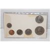 Image 2 : CANADIAN COIN SET 1975 BLUE PLASTIC COVER