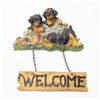 Image 1 : ROTTWEILER DOOR SIGN 8 X 6.5 DOOR SIGN & STUFFIE