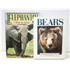 Image 1 : 2 NATURE ANIMAL BOOK (ELEPHANT AND BEAR)