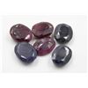 Image 1 : #30-RED RUBY & SAPPHIRE GEMSTONES  86.30 CT