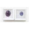 Image 1 : #190-UNHEATED TANZANITE 2.15CT  & AMETHYST 6.60CT