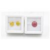 Image 1 : #162- HEATED YELLOW SAPPHIRE 3.65CT & RUBY 3.00CT