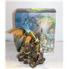 Image 1 : MYTHS AND LEGENDS HAND PAINTED DRAGON