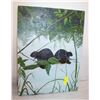 Image 1 : BEAVER CANVAS PAINTING