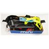 Image 1 : FLAT OF THREE MEDIUM DOG HARNESSES