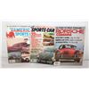 3 SPORTS CARS MAGAZINES 1970'S
