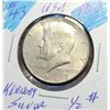 Image 1 : 7)  USA 1967 KENNEDY HALF DOLLAR, 40% SILVER.