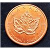 Image 1 : 10)  CANADA/USA 1 OUNCE OF PURE FINE COPPER COIN.