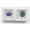 Image 1 : #187-UNHEATED TANZANITE 4.48CT& AVENTURINE 6.02 CT