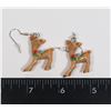 Image 1 : NEW VINTAGE STYLE DEER DROP EARRINGS