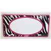 NEW ZEBRA "CUSTOM TAG KIT" LICENSE PLATE