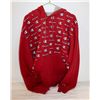 MENS MEDIUM RED CHAMPION HOODIE