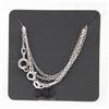 Image 1 : #68-STERLING SILVER NECKLAC  18"/2 PCS