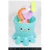 Image 1 : NEW OCTOPUSES BEACH BUCKET WITH SAND UTENSILS