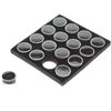 Image 1 : NEW 16 PACK CLEAR ROUND DISPLAY HOLDERS WITH
