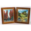 Image 1 : TWO MATCHING STYLE FRAMED LORD OF THE RINGS THEMED