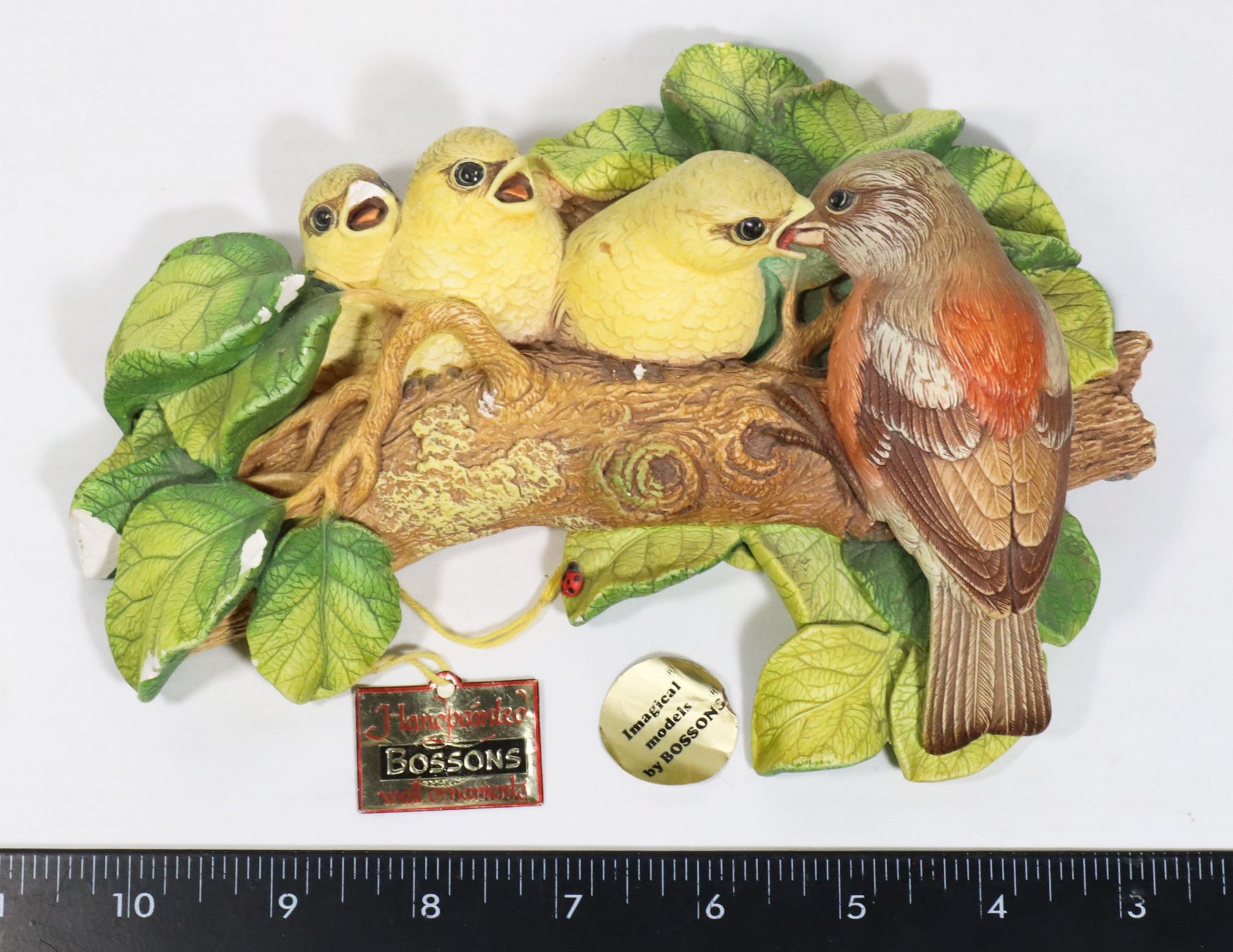 Bossonsmill Congleton VINTAGE BOSSONS CONGLETON ENGLAND CHALKWARE
