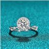1 CT GRA CERTIFIED MOISSANITE 925 SILVER