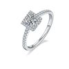 0.5CT GRA CERTIFIED MOISSANITE 925 STERLING SILVER