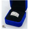 Image 2 : #15-1.00 CT GRA CERTIFIED MOISSANITE SURROUNDED BY