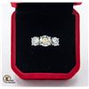 Image 1 : #23-2.00 CT GRA CERTIFIED MOISSANITE VVS D SET IN