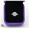 Image 1 : #35-3.00 CT GRA CERTIFIED MOISSANITE VVS D FULL CU