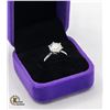 Image 2 : #35-3.00 CT GRA CERTIFIED MOISSANITE VVS D FULL CU