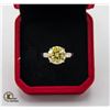 Image 1 : #9-5.00 CT GRA CERTIFIED MOISSANITE VVS LEMON YELL