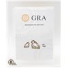 Image 2 : #37-0.90 CT PEAR SHAPED GRA CERTIFIED MOISSANITE V