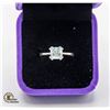 Image 1 : #38-2.00 CT GRA CERTIFIED MOISSANITE VVS BLUE SET