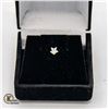 Image 1 : #13-14 KT YELLOW GOLD WITH STAR SHAPED CUT CUBIC