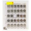 PAGE OF 1992-2000 TWENTY FIVE CENT COINS